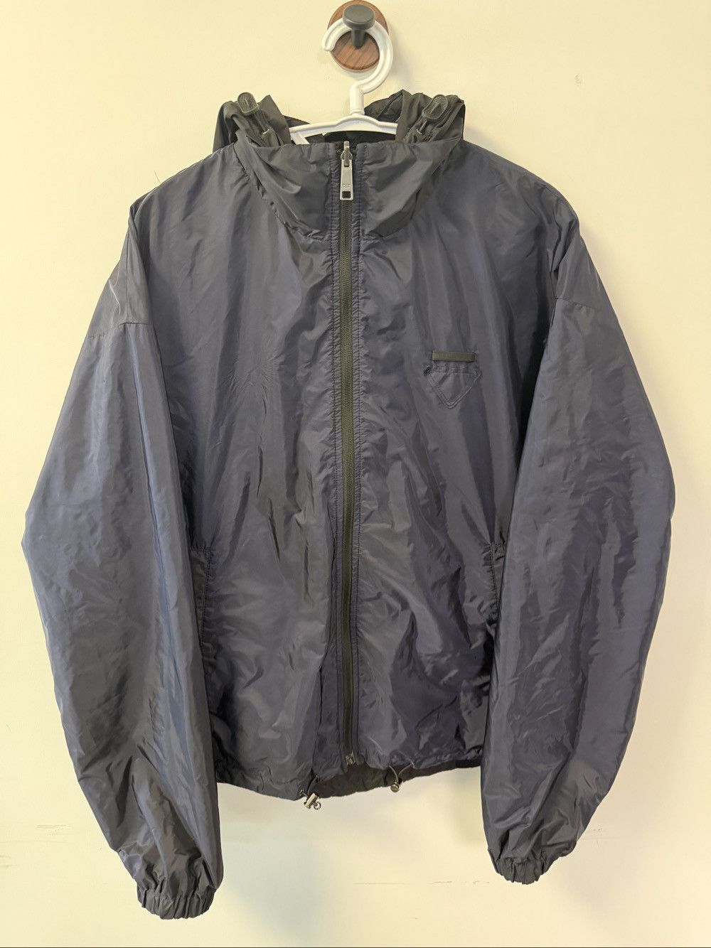 Prada Prada Re-Nylon Hooded Jacket Size L Size US L / EU 52-54 / 3 - 6 Thumbnail