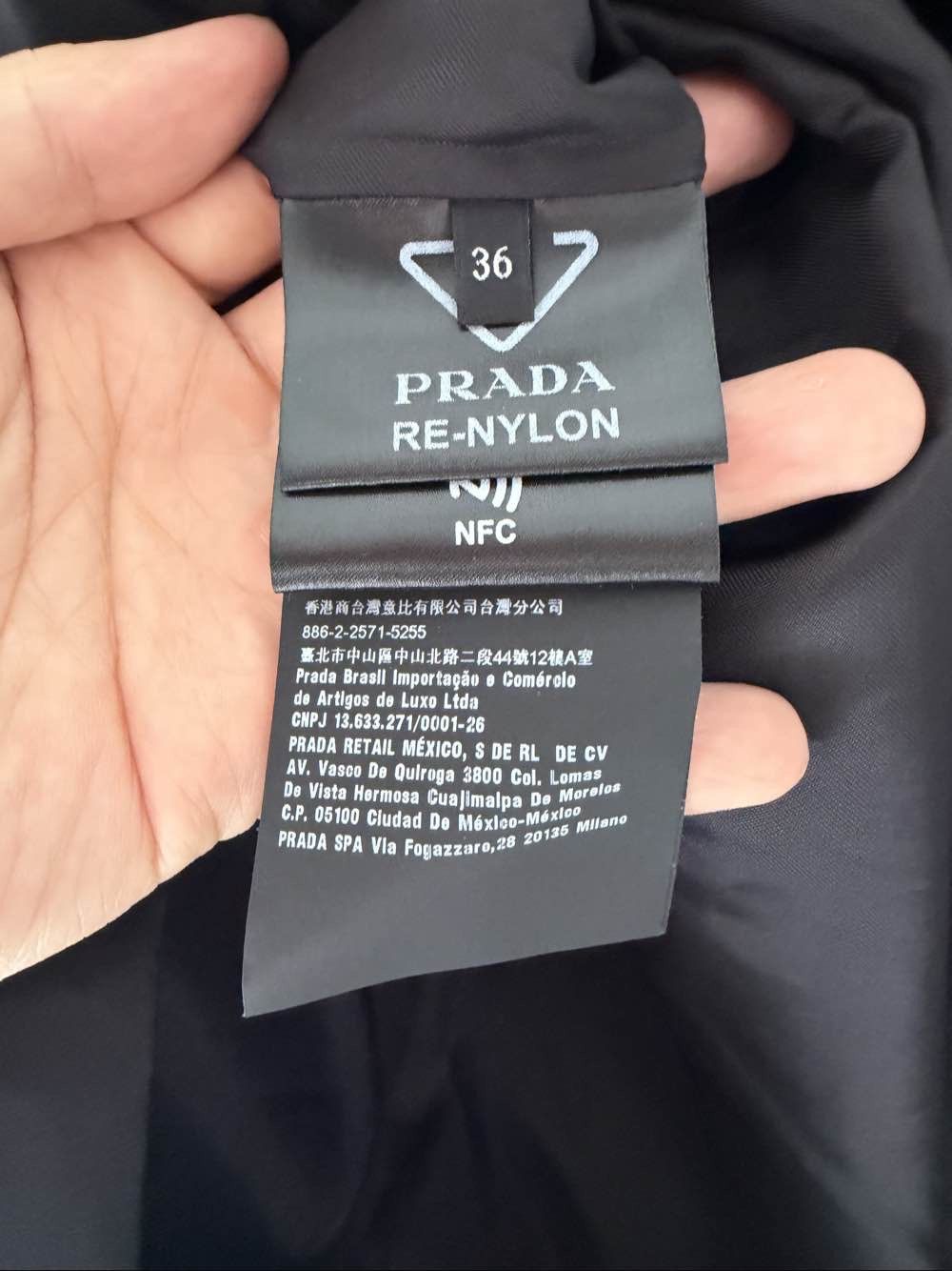 Prada Prada Re-Nylon Mini Dress Size 36 Size XS / US 0-2 / IT 36-38 - 4 Thumbnail