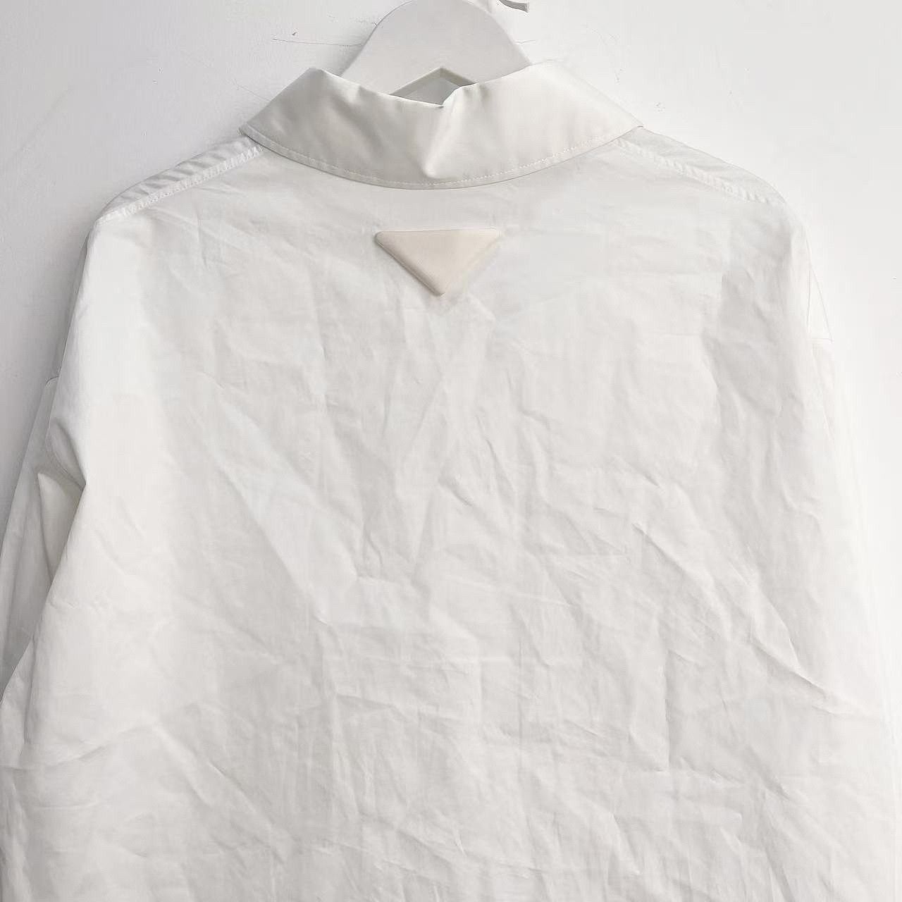 Prada Prada Lace-Up Front Cotton Shirt White Size 40 Size S / US 4 / IT 40 - 10 Thumbnail