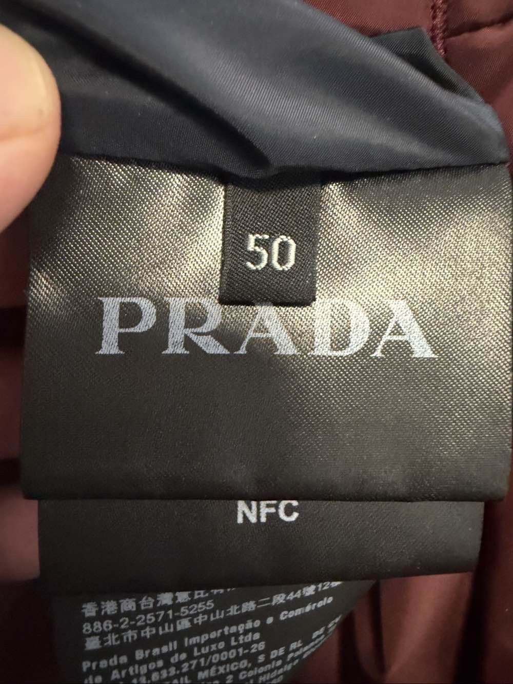 Prada Prada Hooded Jacket Red Size 50 Size US M / EU 48-50 / 2 - 4 Thumbnail