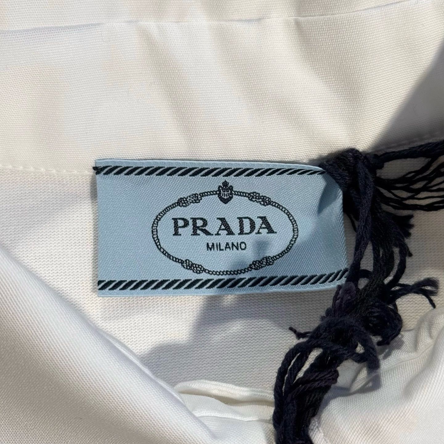 Prada Prada Logo Embroidered Polo Shirt Size XS Size US XS / EU 42 / 0 - 3 Thumbnail