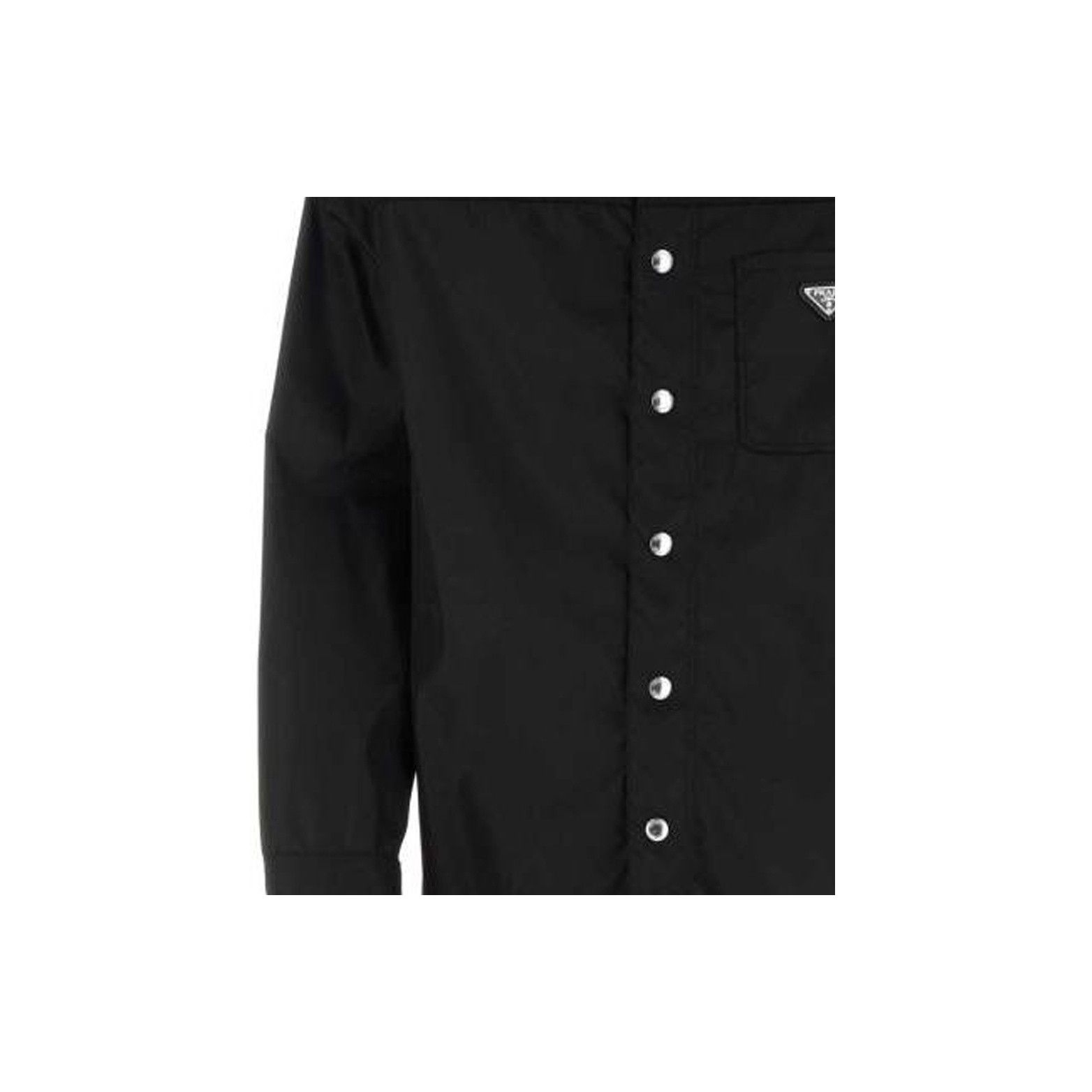 Prada Prada Logo Patch Shirt Size XL Size US XL / EU 56 / 4 - 5 Thumbnail