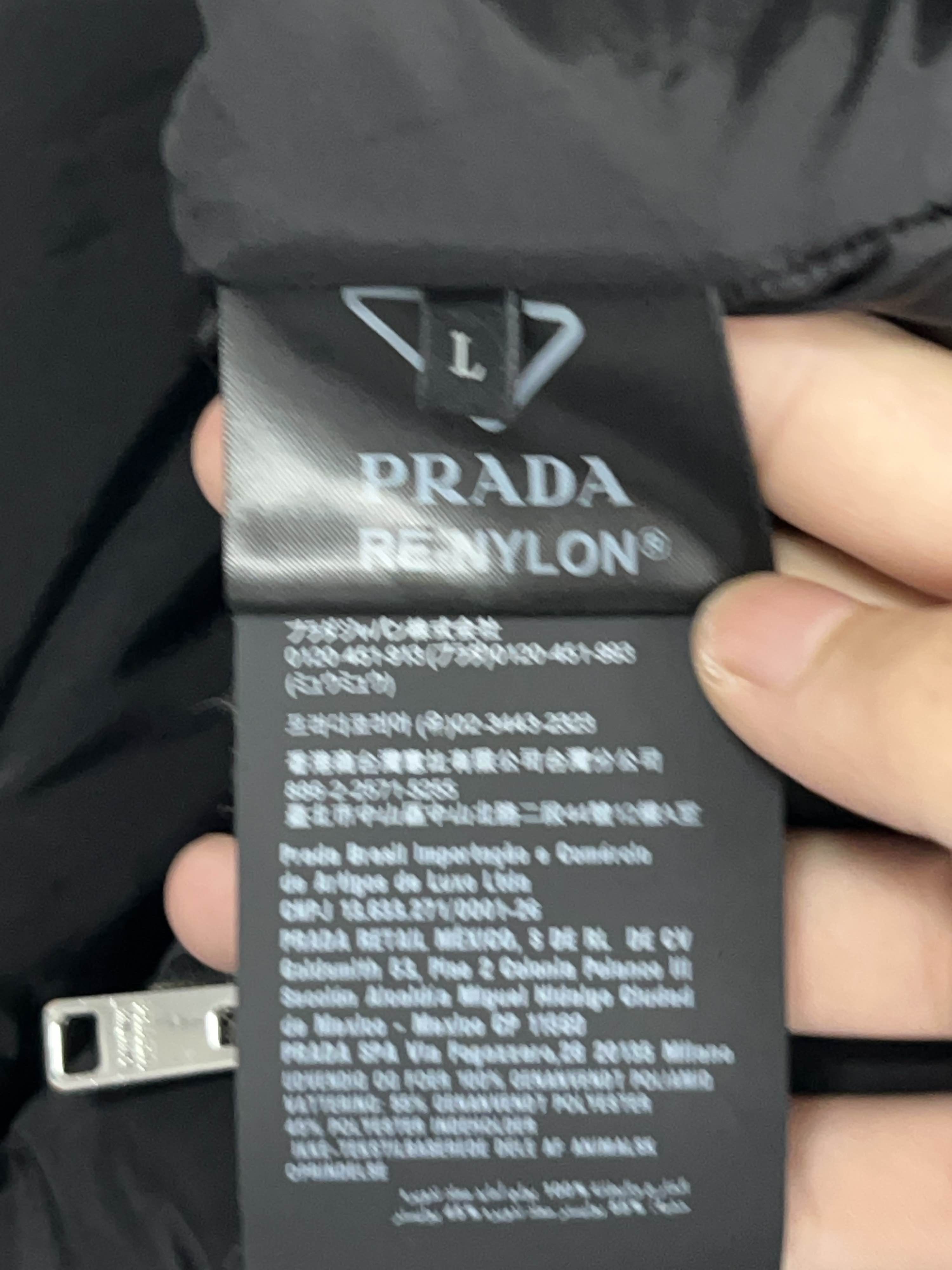 Prada Prada Re-Nylon Triangle Logo Padded Jacket Size L Size US L / EU 52-54 / 3 - 4 Thumbnail