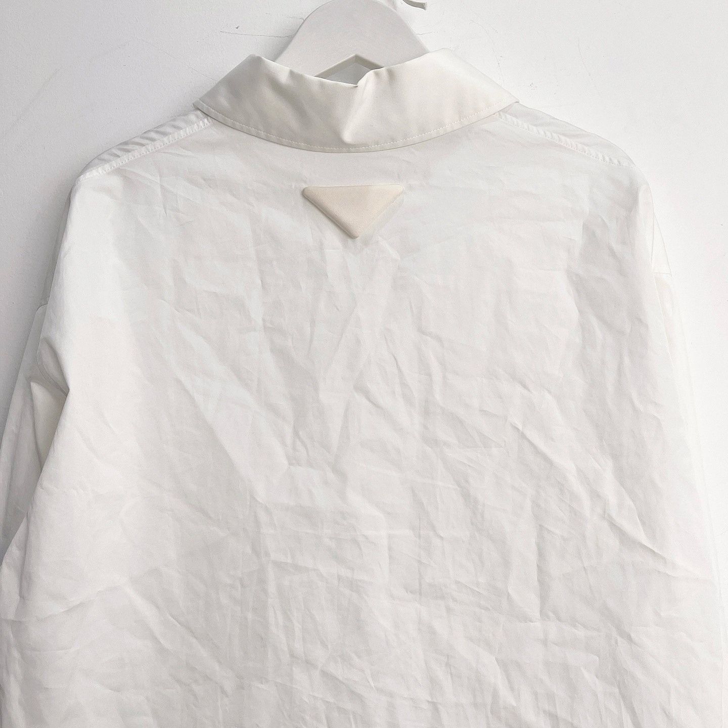 Prada Prada White Grommet Lace-Up Shirt Size 40 Size S / US 4 / IT 40 - 10 Thumbnail