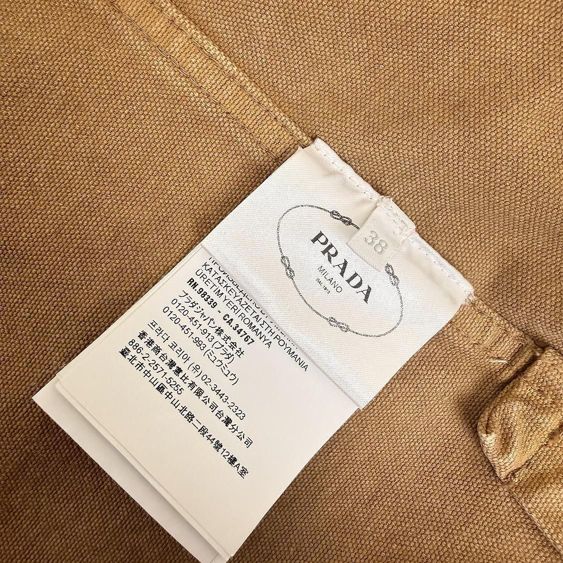 Prada Prada Cotton Pocket Mini Dress Size 38 Size XS / US 0-2 / IT 36-38 - 4 Thumbnail