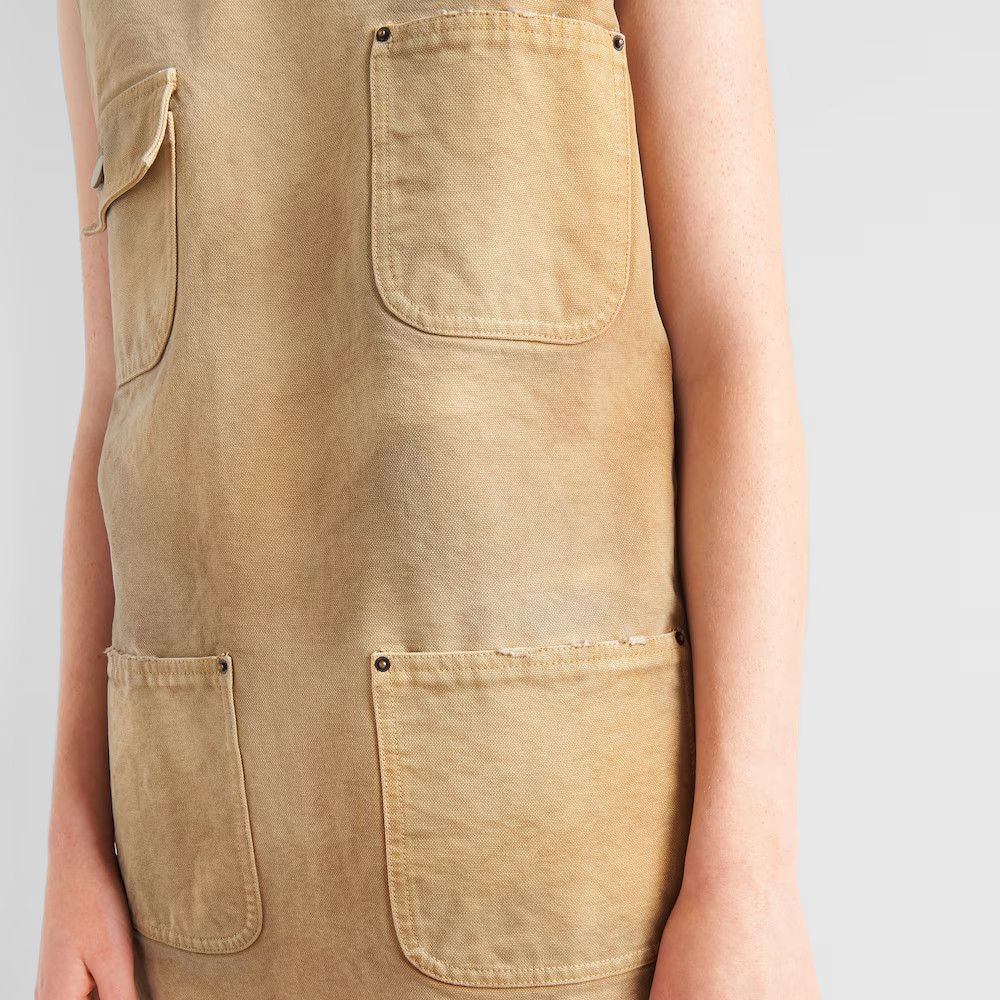 Prada Prada Cotton Pocket Mini Dress Size 38 Size XS / US 0-2 / IT 36-38 - 13 Thumbnail