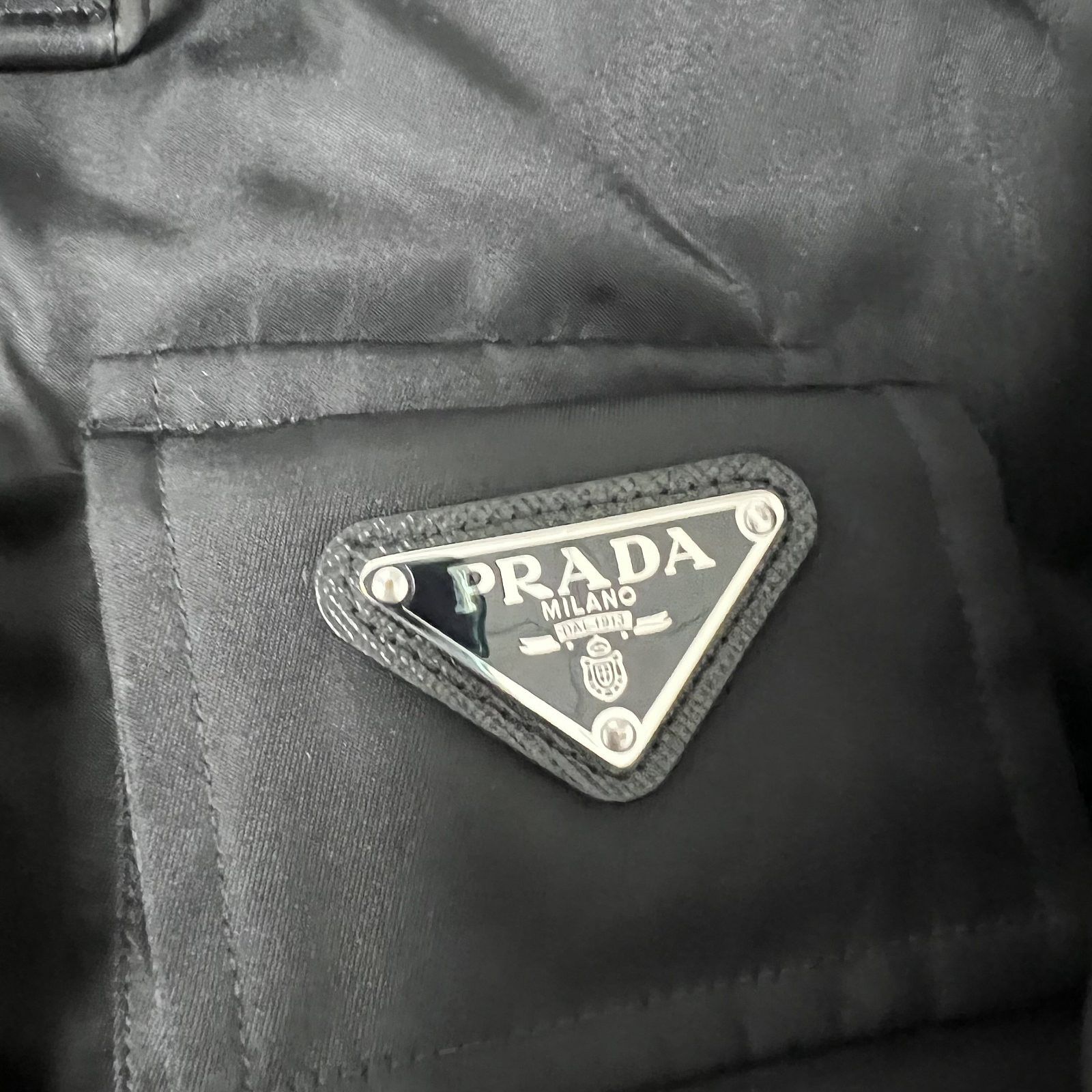 Prada Prada Re-Nylon Utility Shirt Size L Size US L / EU 52-54 / 3 - 6 Thumbnail
