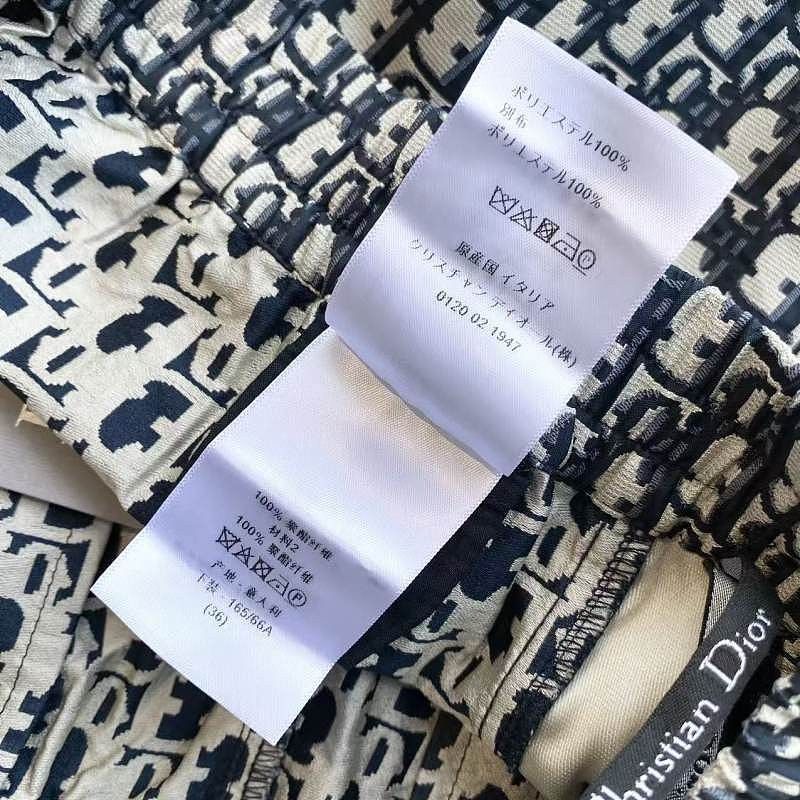 Dior Dior Oblique Pattern Shorts Size 36 Size 26" / US 2 / IT 38 - 5 Thumbnail