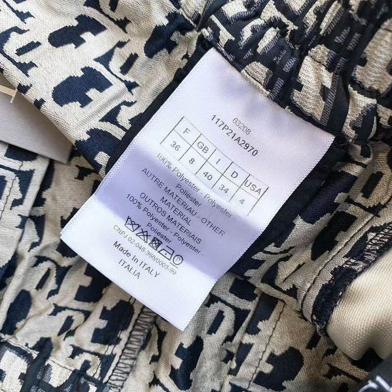 Dior Dior Oblique Pattern Shorts Size 36 Size 26" / US 2 / IT 38 - 4 Thumbnail