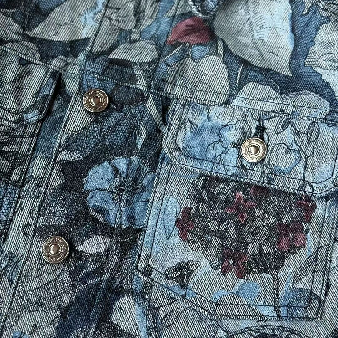 Dior Dior Floral Denim Jacket Size 38 Size S / US 4 / IT 40 - 7 Thumbnail