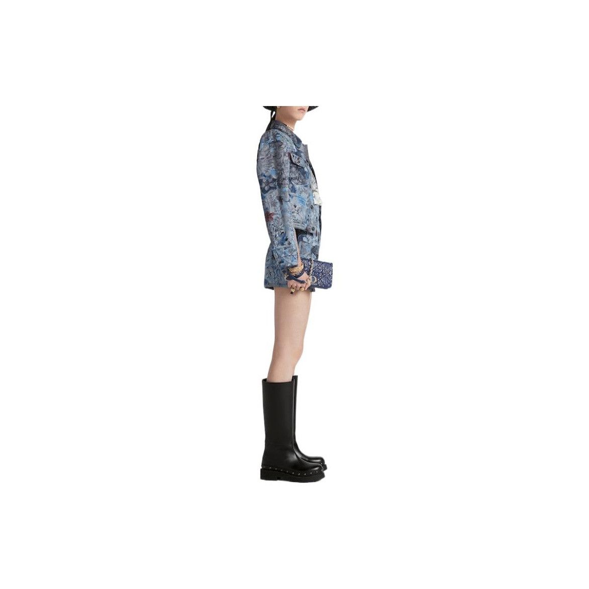 Dior Dior Floral Denim Jacket Size 38 Size S / US 4 / IT 40 - 18 Thumbnail