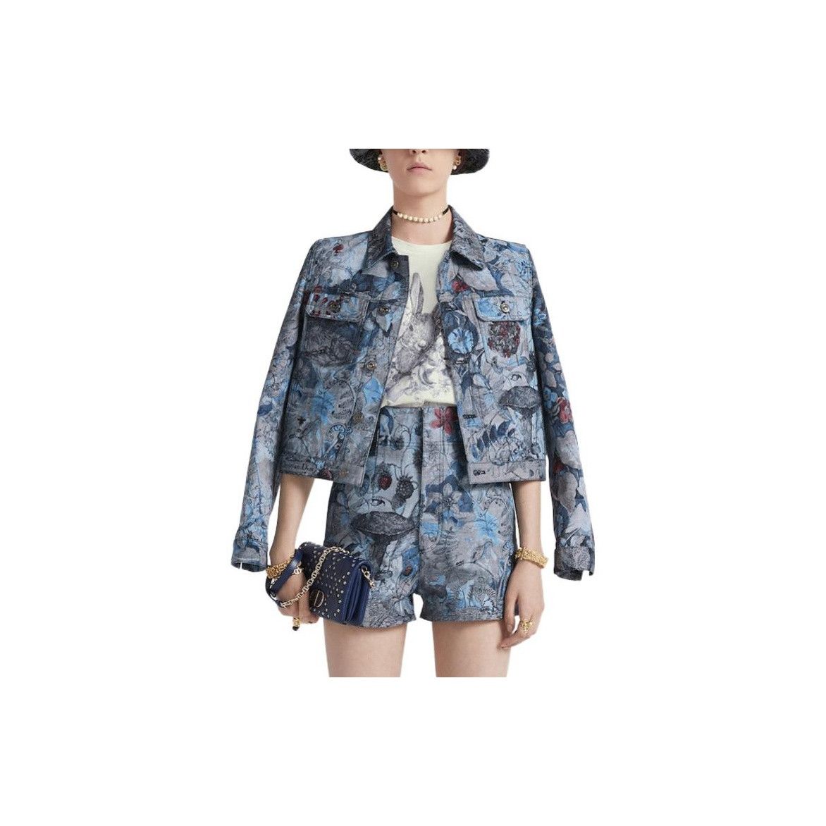 Dior Dior Floral Denim Jacket Size 38 Size S / US 4 / IT 40 - 19 Thumbnail