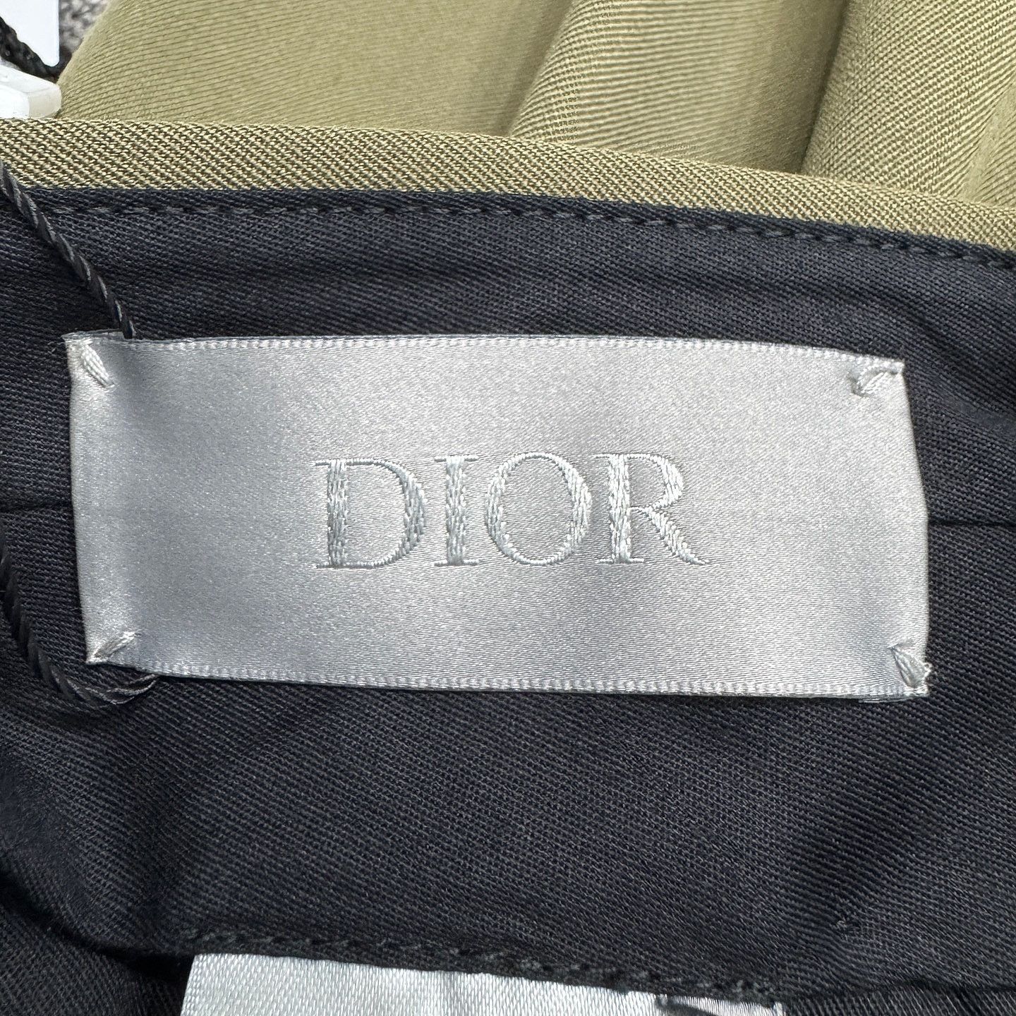Dior Dior Olive Wool Trousers Size US 28 Size US 28 / EU 44 - 3 Thumbnail