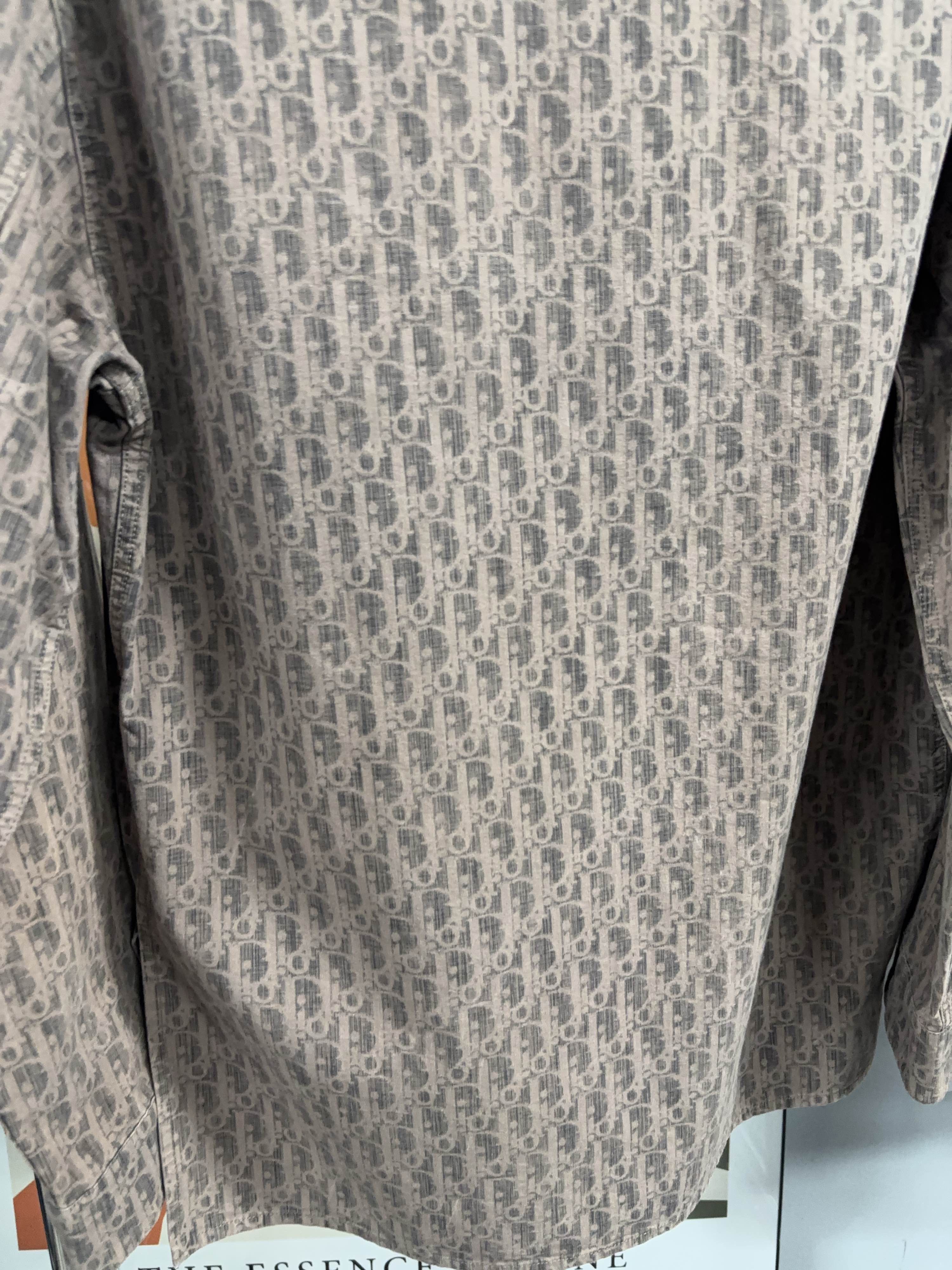 Dior Dior SS22 Oblique Shirt Jacket Size M Size US M / EU 48-50 / 2 - 10 Thumbnail