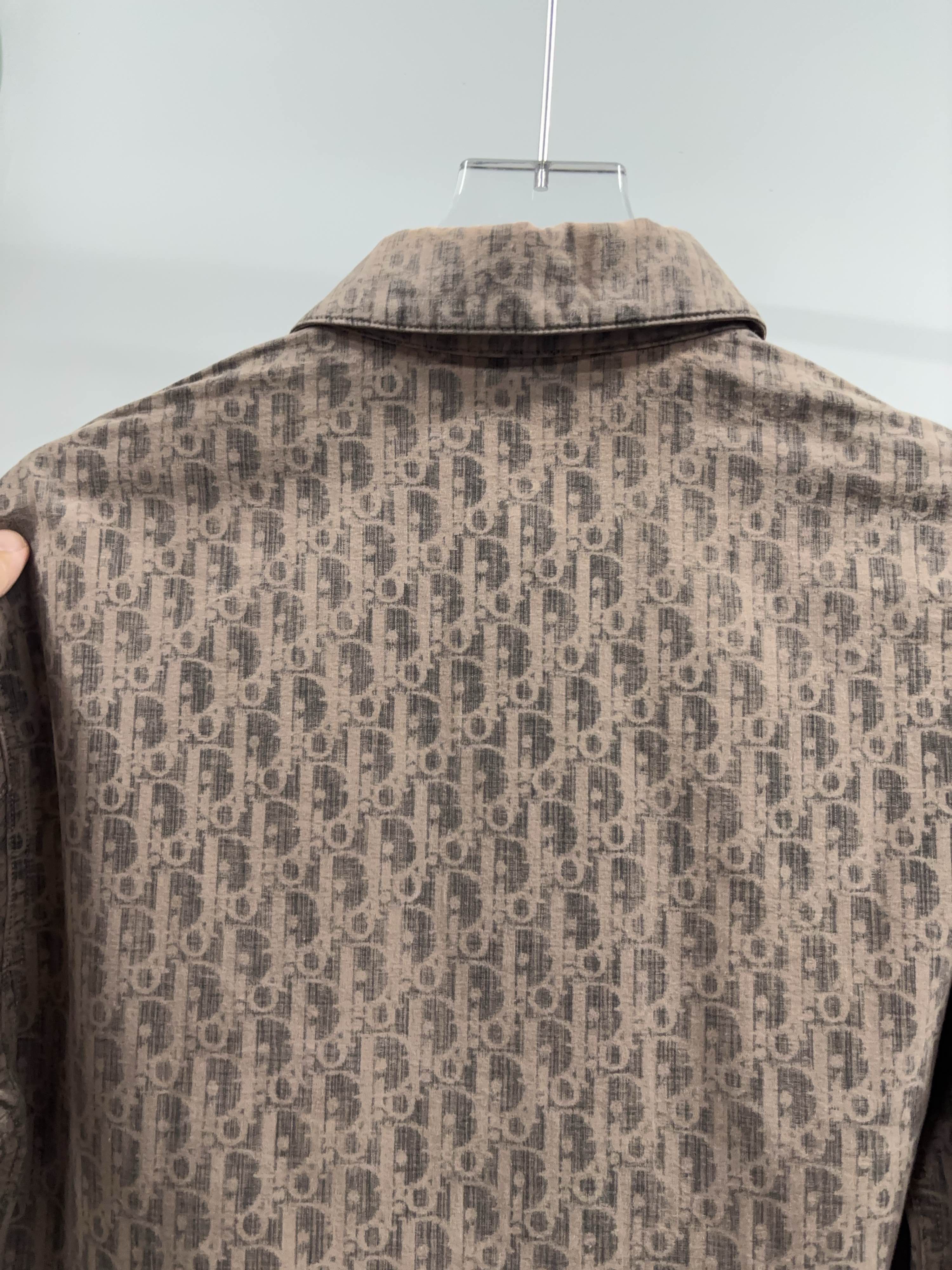 Dior Dior SS22 Oblique Shirt Jacket Size M Size US M / EU 48-50 / 2 - 9 Thumbnail