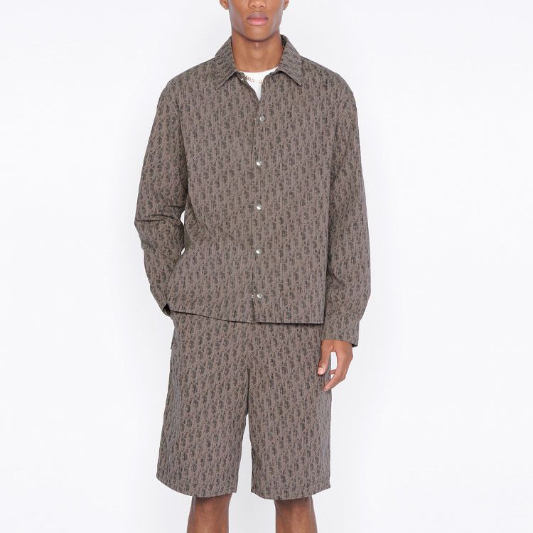 Dior Dior SS22 Oblique Shirt Jacket Size M Size US M / EU 48-50 / 2 - 13 Thumbnail