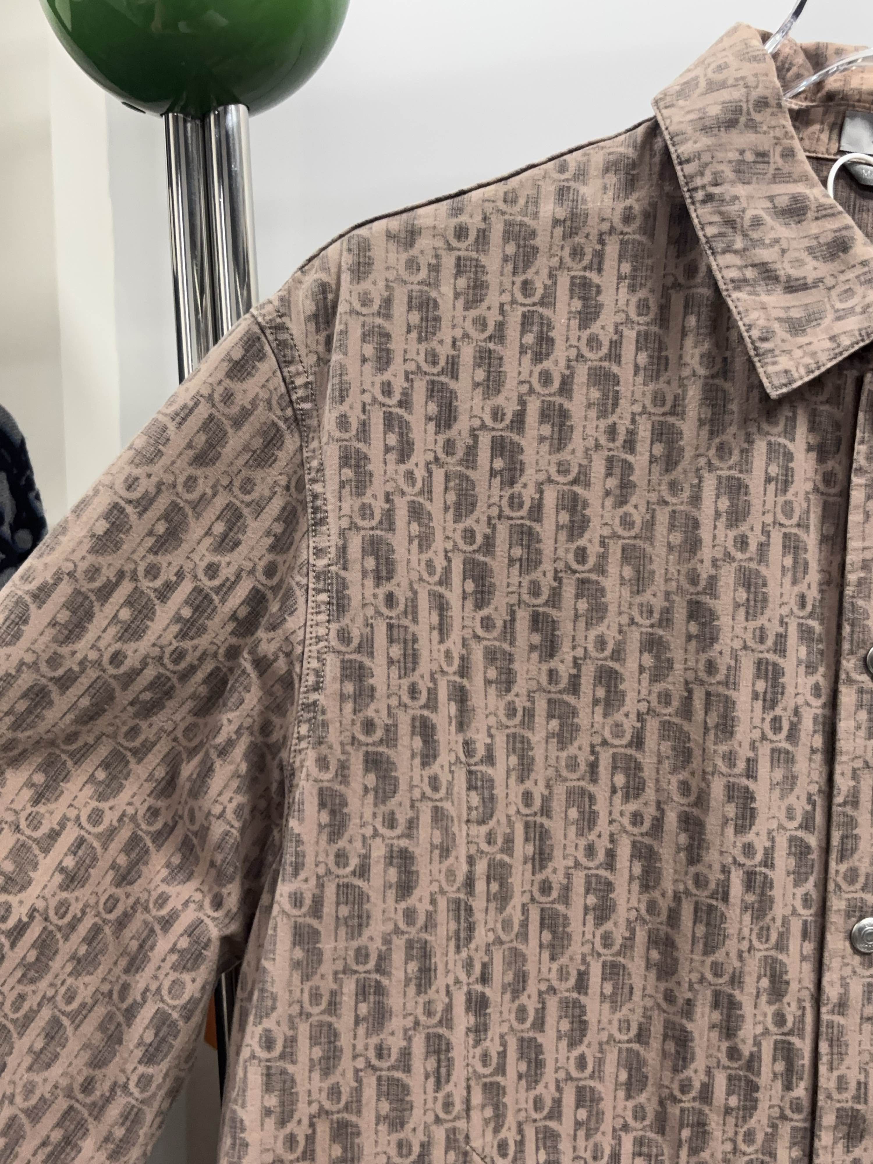 Dior Dior SS22 Oblique Shirt Jacket Size M Size US M / EU 48-50 / 2 - 5 Thumbnail