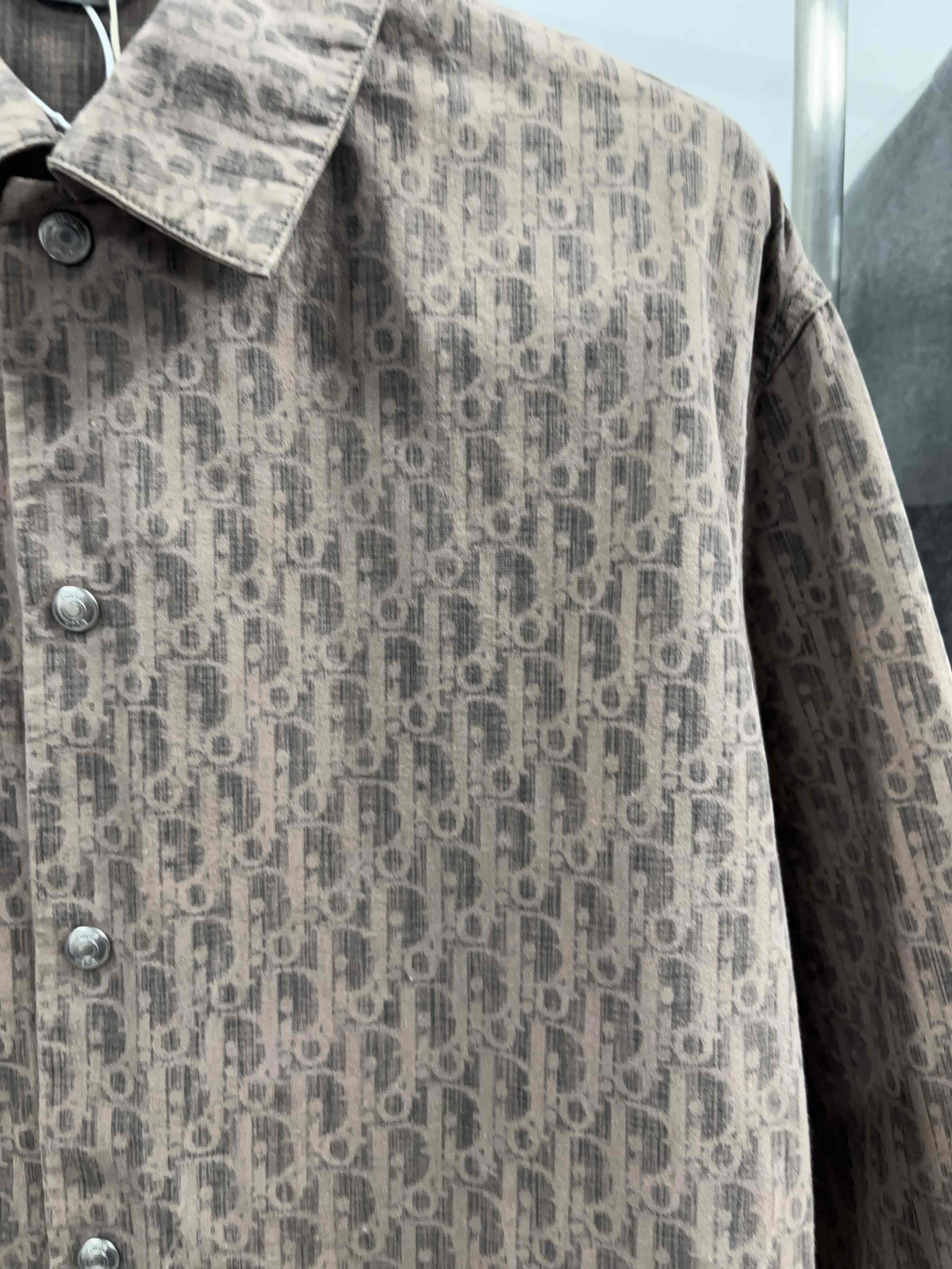 Dior Dior SS22 Oblique Shirt Jacket Size M Size US M / EU 48-50 / 2 - 7 Thumbnail