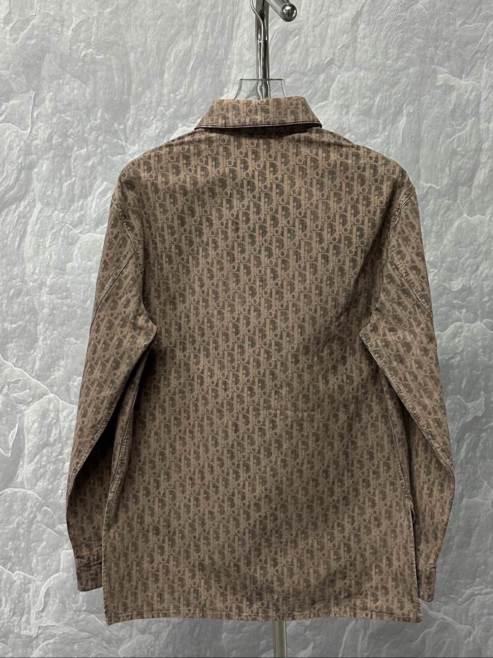 Dior Dior SS22 Oblique Shirt Jacket Size M Size US M / EU 48-50 / 2 - 2 Thumbnail