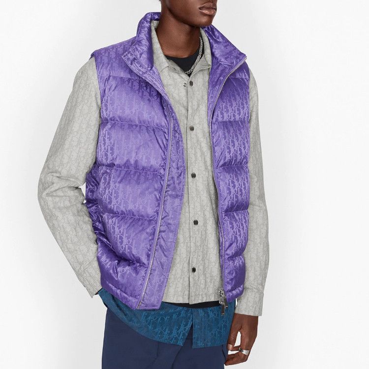 Dior Dior Oblique Down Vest Size 48 Size US M / EU 48-50 / 2 - 10 Thumbnail