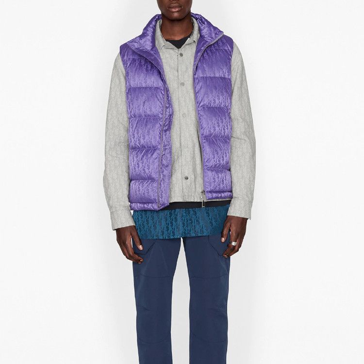 Dior Dior Oblique Down Vest Size 48 Size US M / EU 48-50 / 2 - 8 Thumbnail