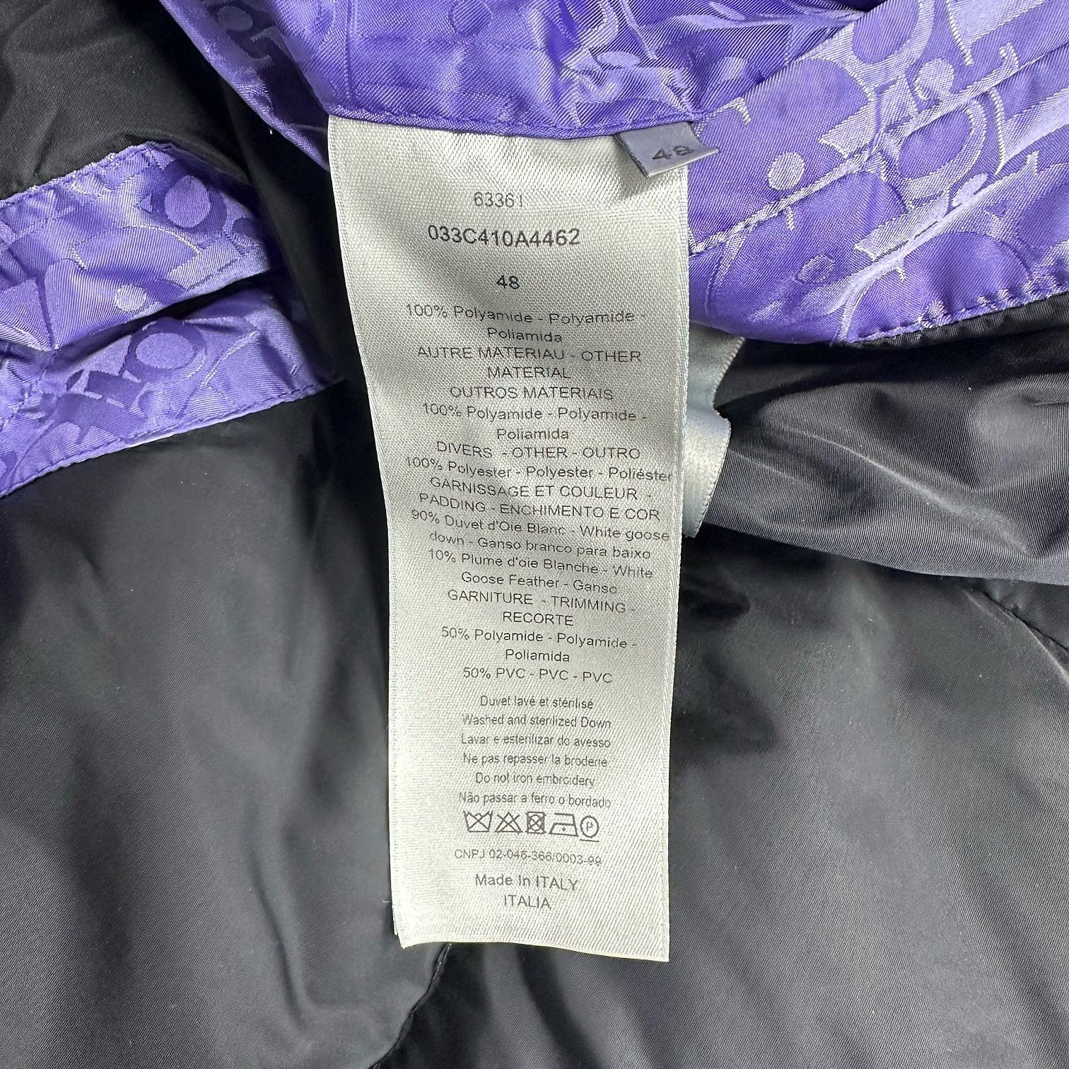 Dior Dior Oblique Down Vest Size 48 Size US M / EU 48-50 / 2 - 4 Thumbnail
