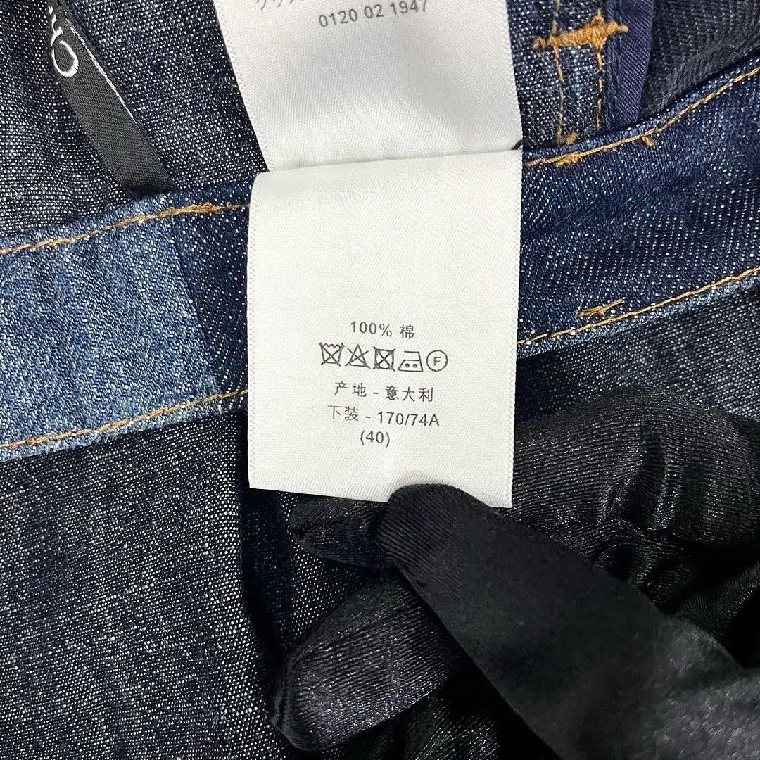 Dior Dior Paneled Denim Pleated Skirt Size 40 Size 27" / US 4 / IT 40 - 7 Thumbnail