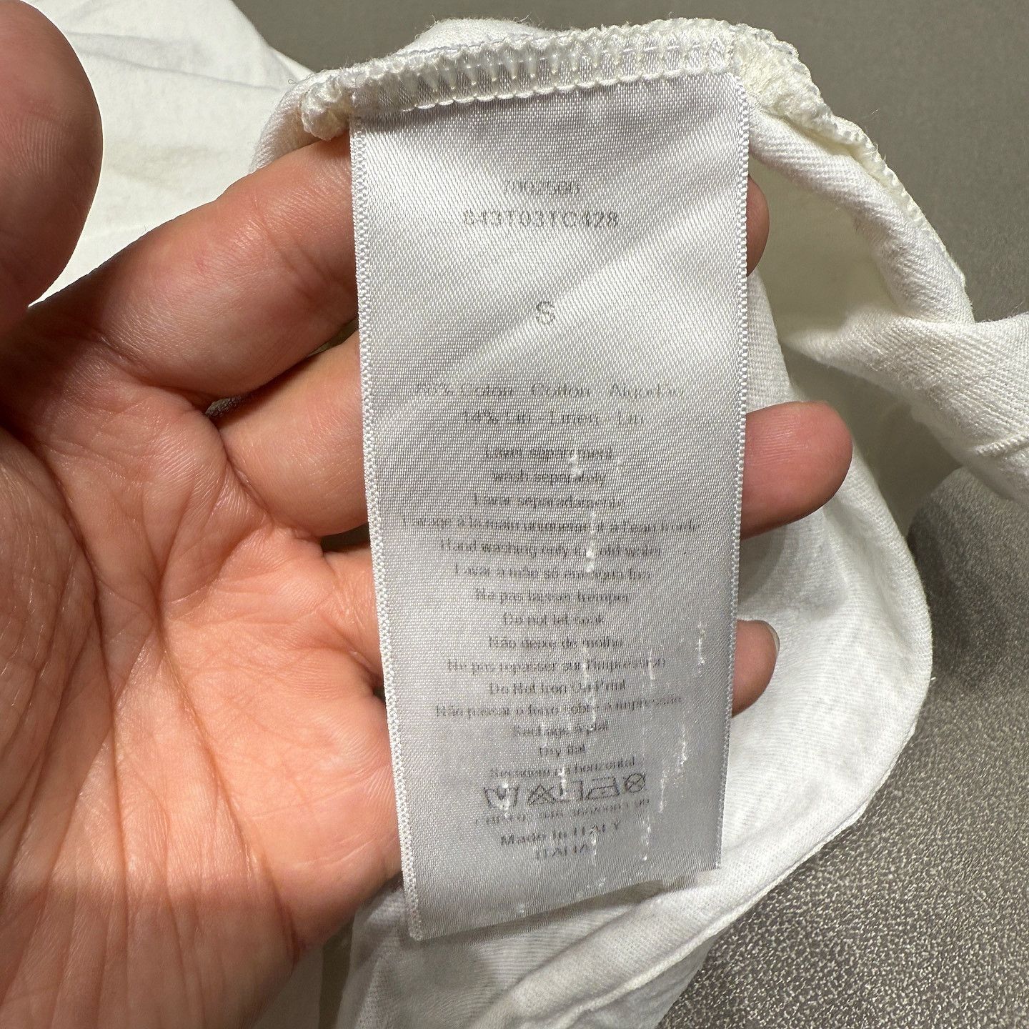 Dior Dior J'Adior 8 Logo T-Shirt Size S Size S / US 4 / IT 40 - 4 Thumbnail