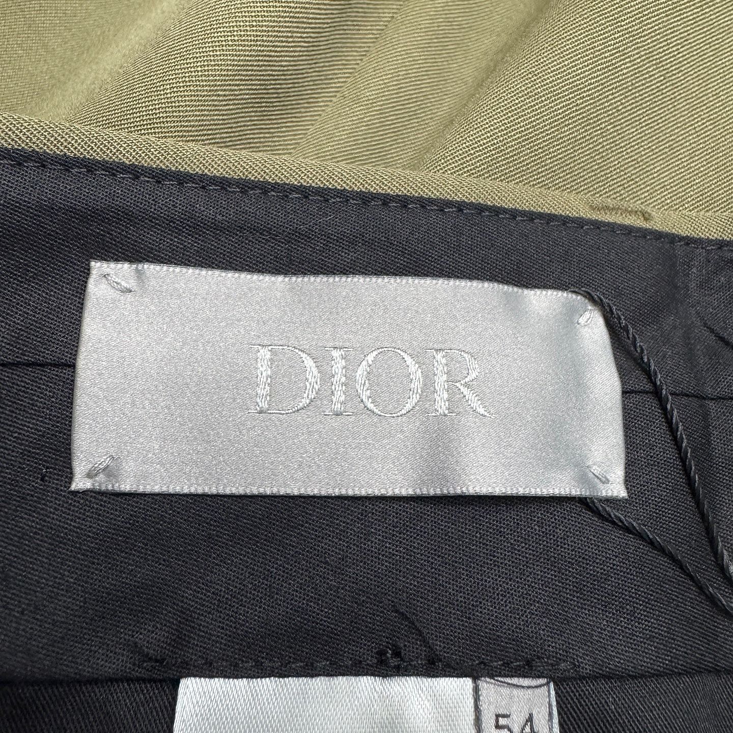 Dior Dior Olive Virgin Wool Casual Pants Size 54 Size US 38 / EU 54 - 3 Thumbnail