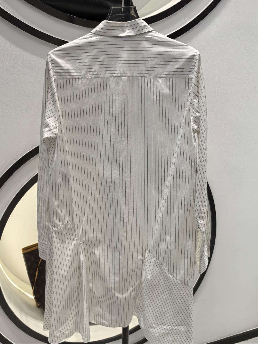 Dior Christian Dior Striped Bee Embroidered Shirt Size FR 36 Size XS / US 0-2 / IT 36-38 - 2 Thumbnail