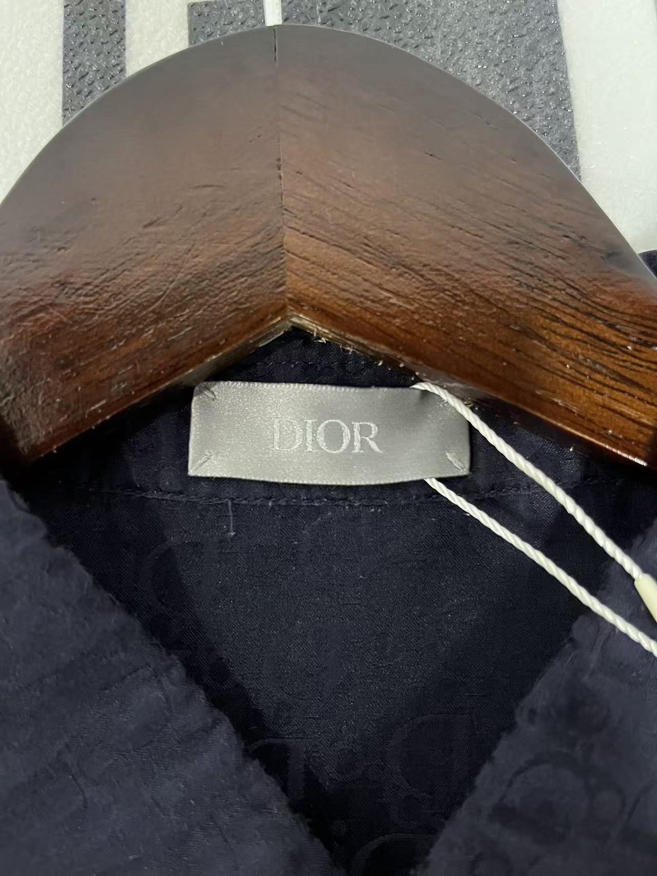 Dior Dior Oblique Jacquard Short Sleeve Shirt Size M Size US XXS / EU 40 - 3 Thumbnail