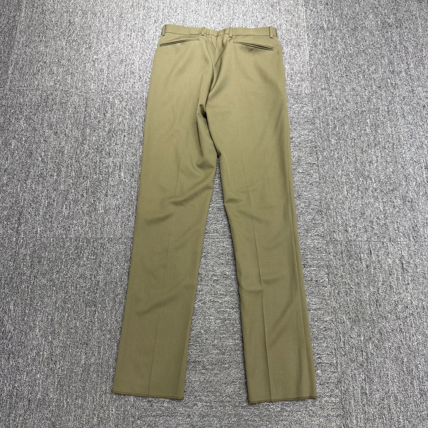 Dior Dior Olive Virgin Wool Trousers Size 30 Size US 30 / EU 46 - 2 Thumbnail