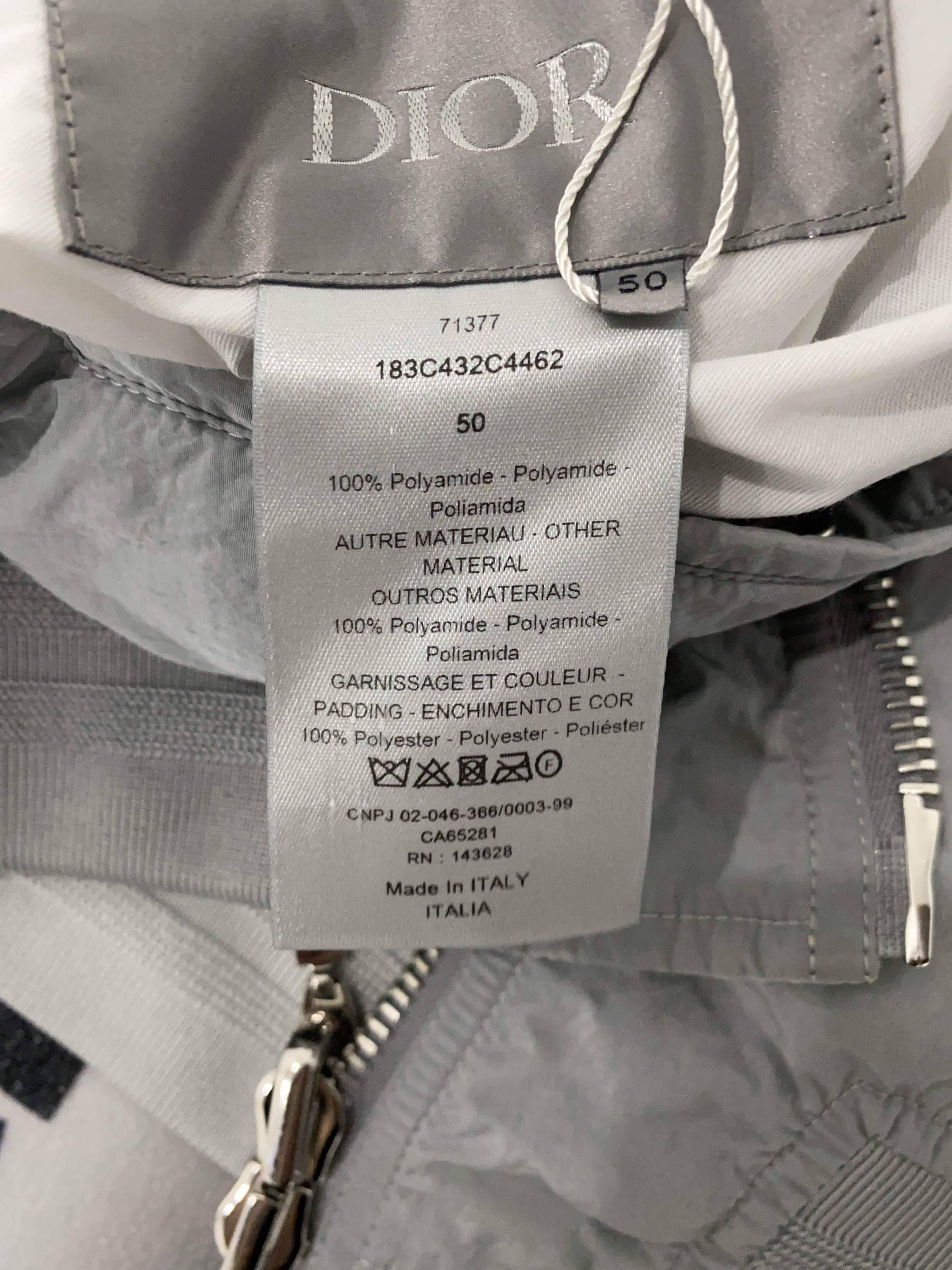 Dior Dior x Travis Scott Oblique Bomber Jacket Size M Size US M / EU 48-50 / 2 - 4 Thumbnail