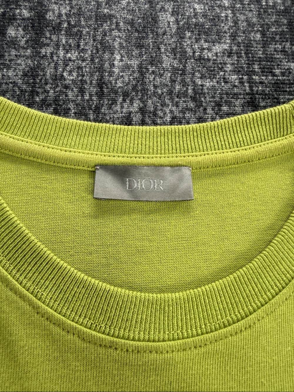 Dior Dior Green CD Logo T-Shirt Size L Size US L / EU 52-54 / 3 - 3 Thumbnail