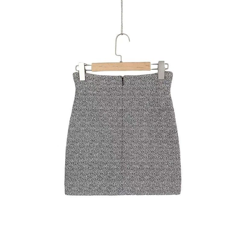 Dior Dior Speckled Mini Skirt Size 38 Size 27" / US 4 / IT 40 - 2 Thumbnail