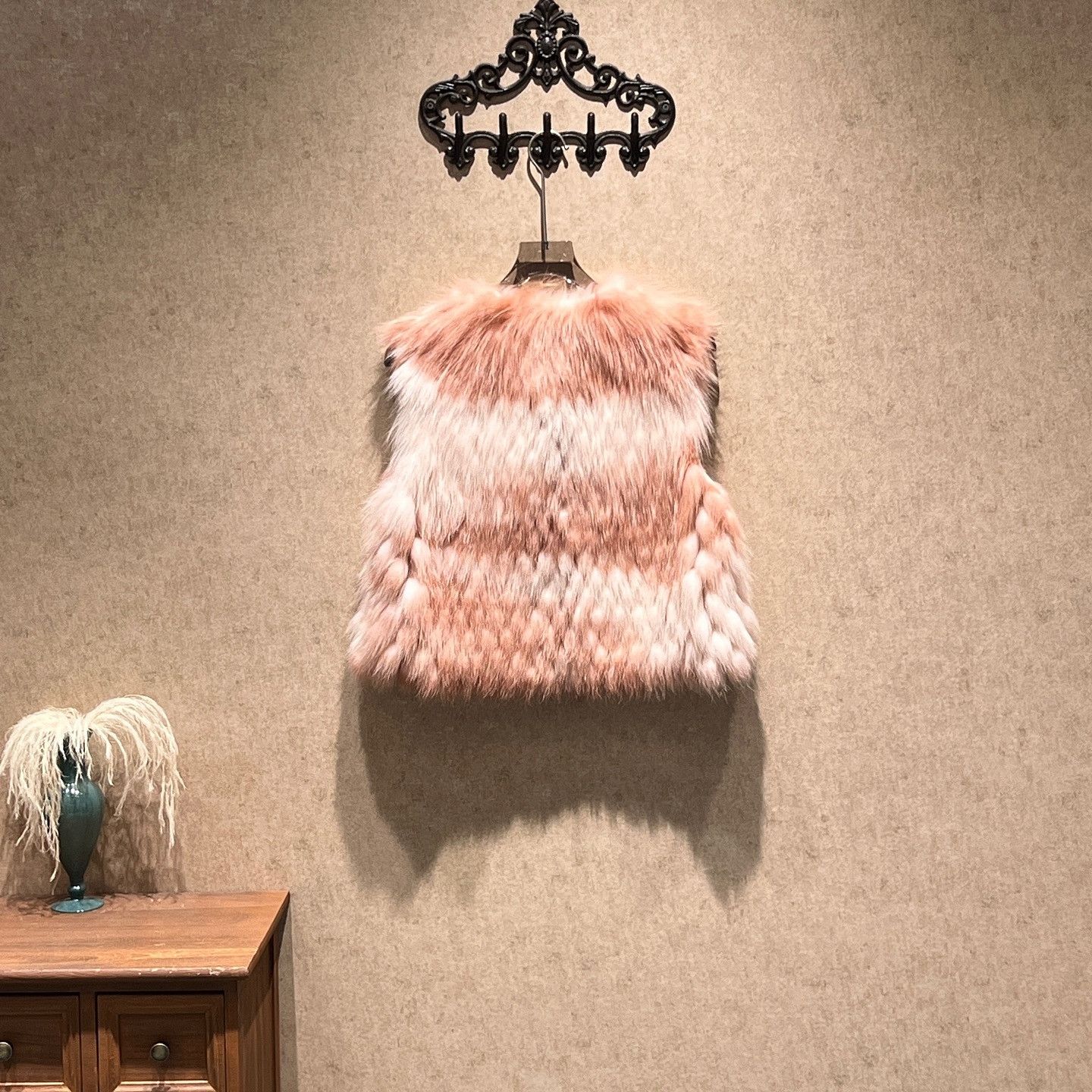 Dior Dior Pink Fox Fur Vest Size 34 Size XS / US 0-2 / IT 36-38 - 2 Thumbnail