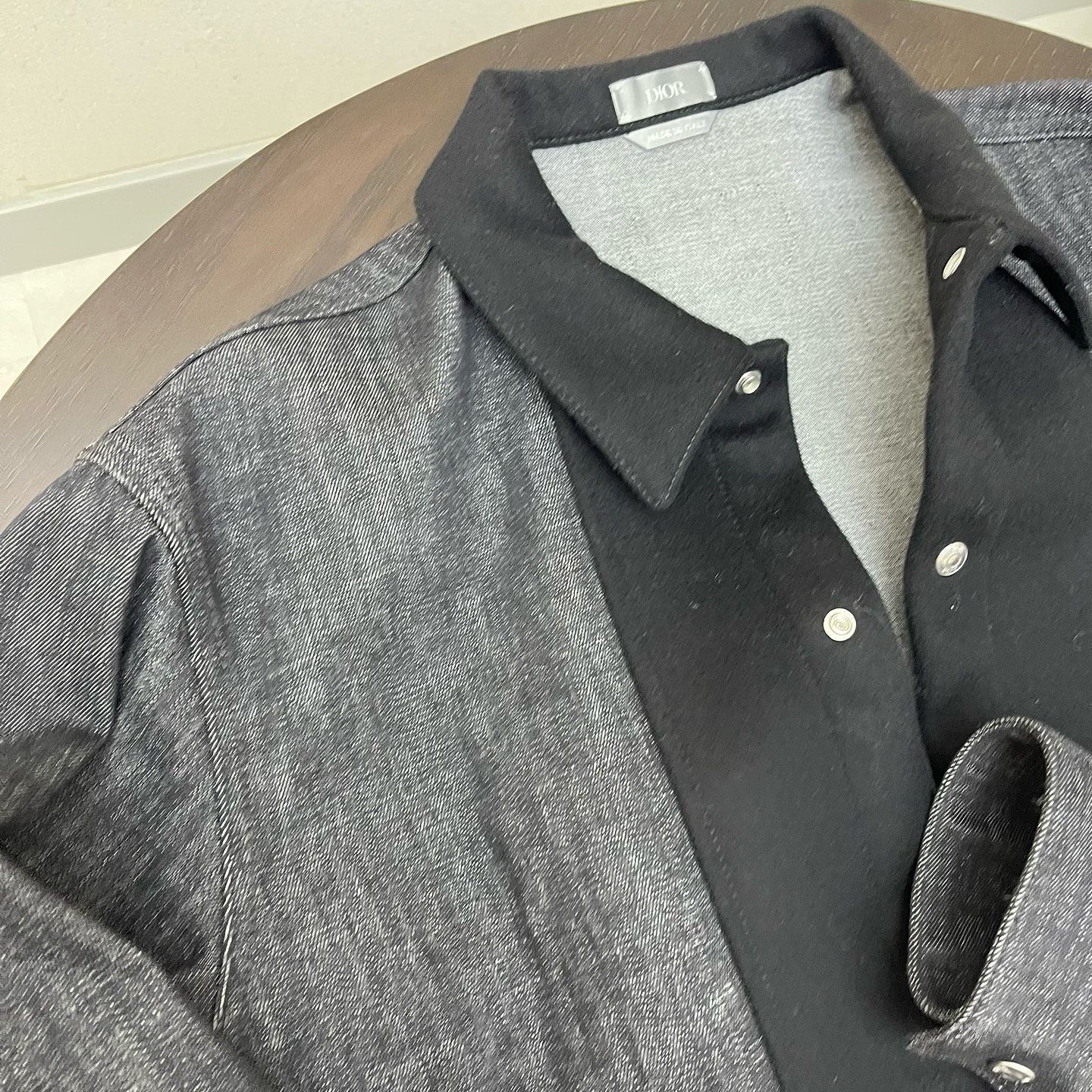 Dior Dior Denim Button Up Shirt Size M Size US M / EU 48-50 / 2 - 11 Thumbnail