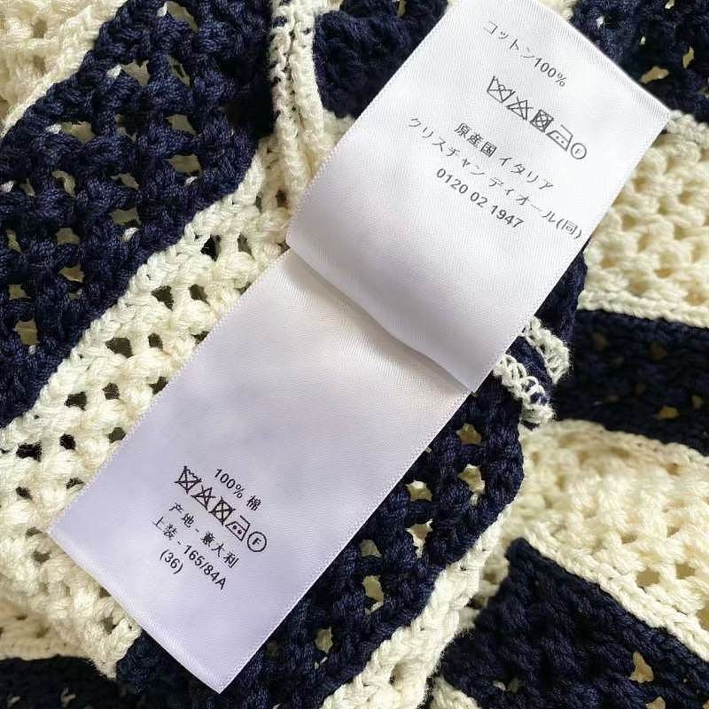 Dior Christian Dior Striped Knit Cardigan Size 36 Size XS / US 0-2 / IT 36-38 - 5 Thumbnail