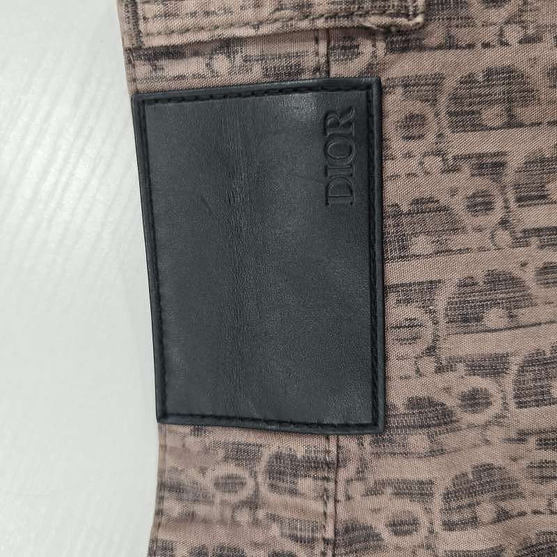 Dior Dior Oblique Print Cotton Shorts Size 33 Size US 34 / EU 50 - 5 Thumbnail