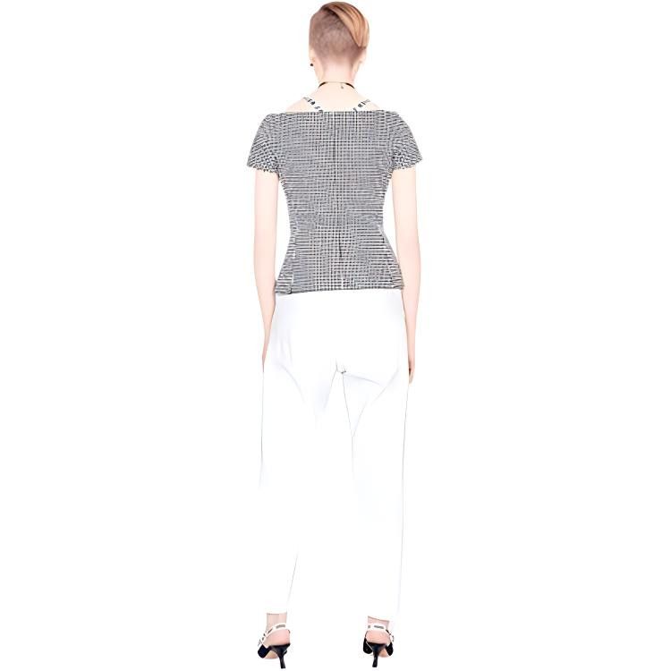 Dior Dior White Cotton Pants Size 34 Size 25" / US 0 / IT 36 - 8 Thumbnail
