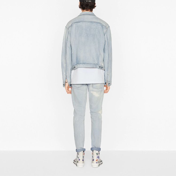 Dior Dior x Kenny Scharf Denim Jacket Size M Size US M / EU 48-50 / 2 - 8 Thumbnail