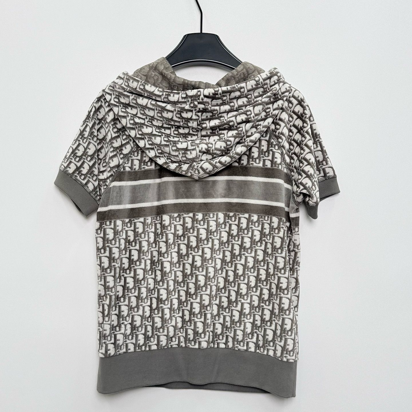 Dior Dior Oblique Short Sleeve Hoodie Size XS Size US XS / EU 42 / 0 - 2 Thumbnail
