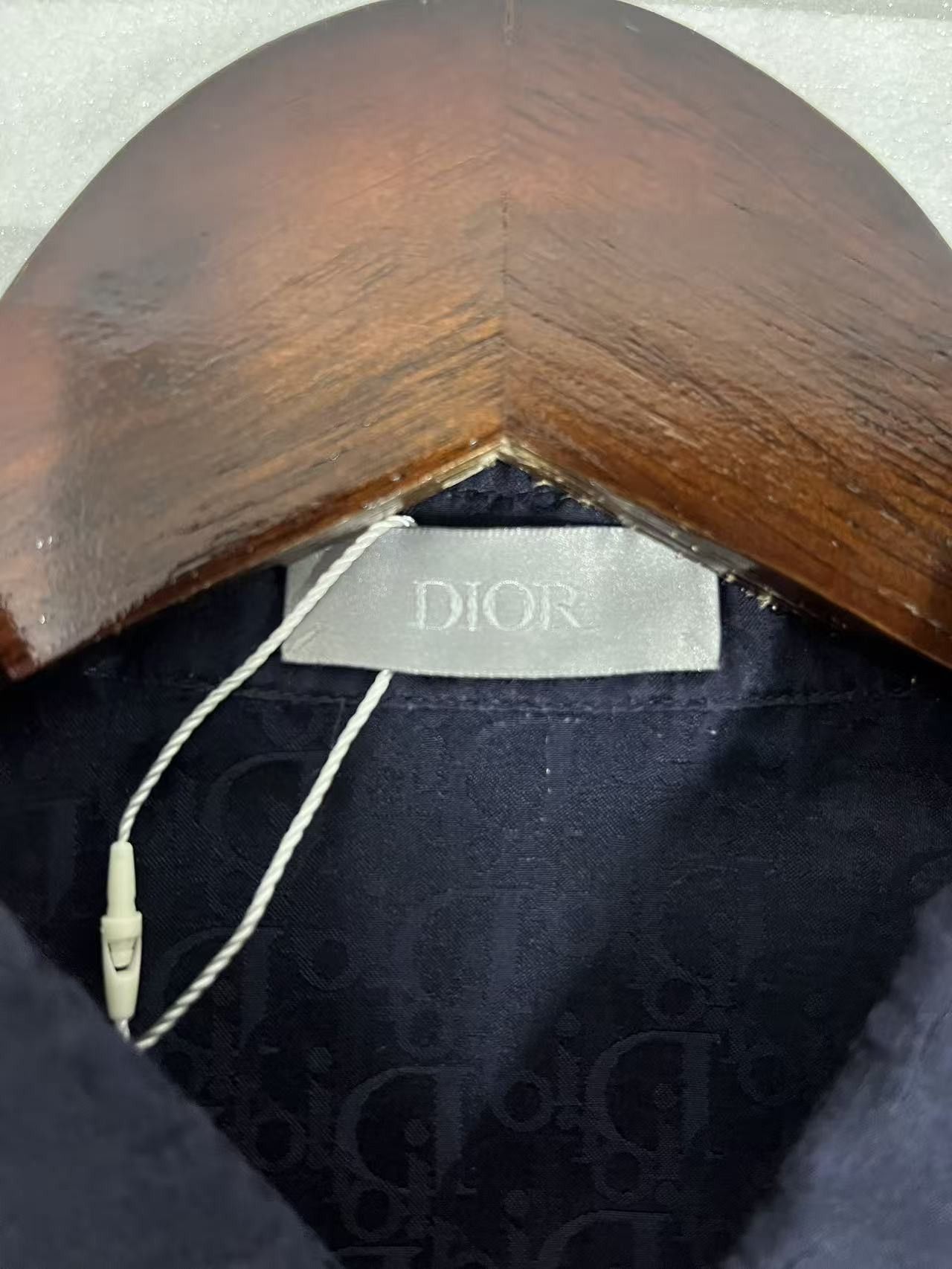 Dior Dior Oblique Jacquard Short Sleeve Shirt Size M Size US XXS / EU 40 - 3 Thumbnail