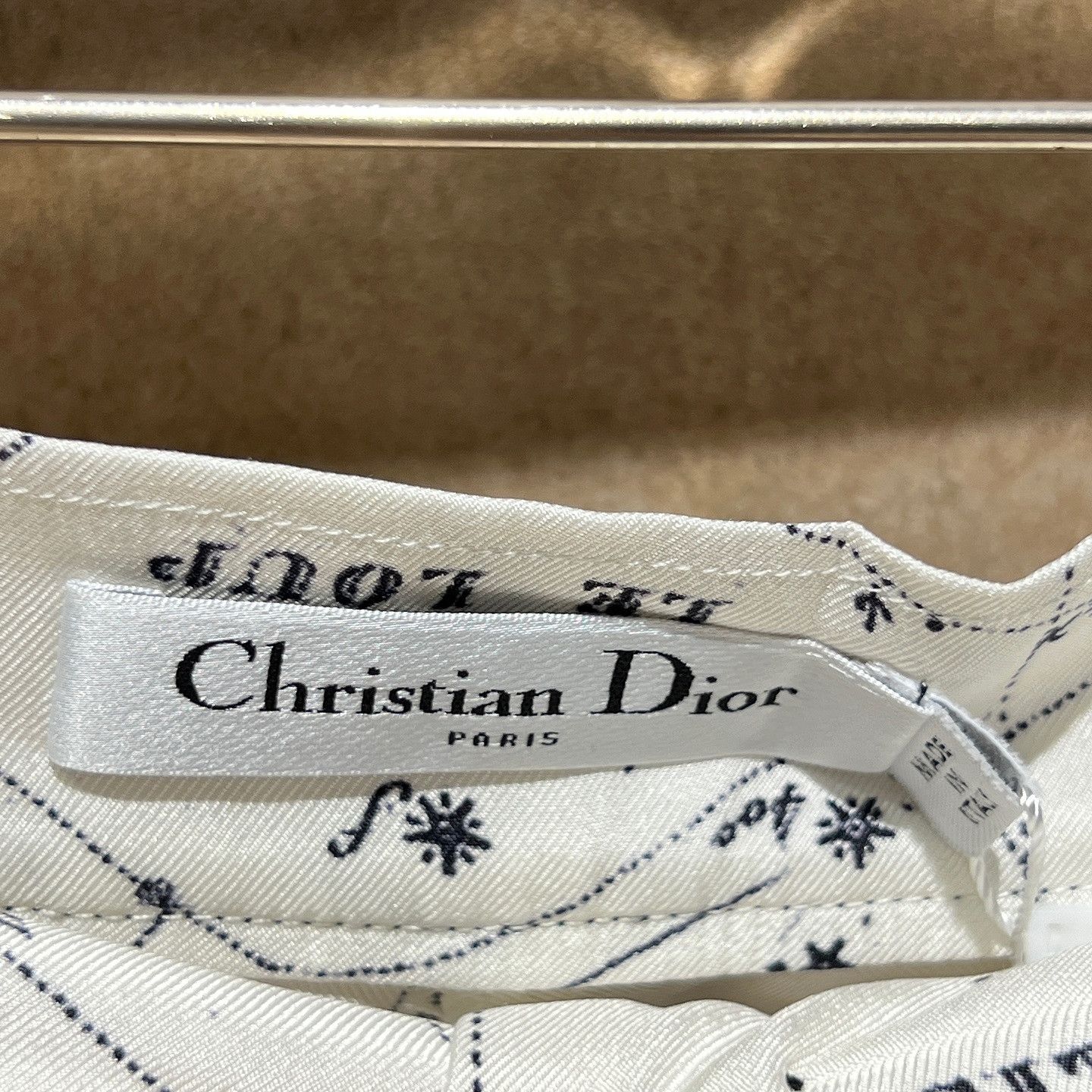 Dior Dior Zodiac Print Silk Pants Size 38 Size 27" / US 4 / IT 40 - 3 Thumbnail