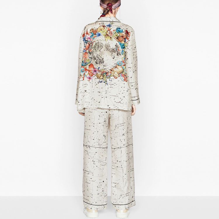 Dior Dior Zodiac Print Silk Pants Size 38 Size 27" / US 4 / IT 40 - 7 Thumbnail
