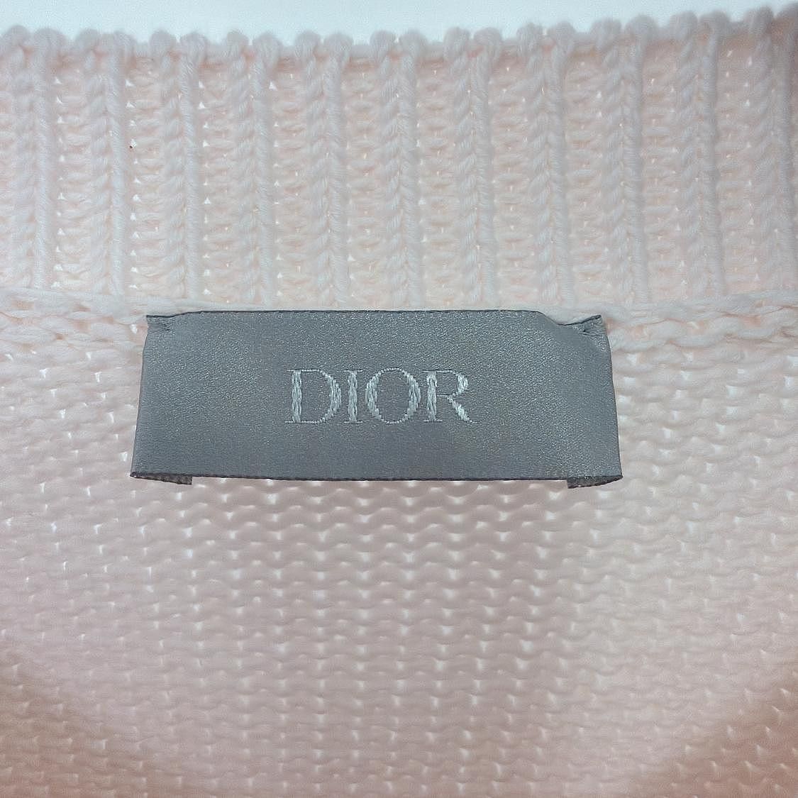 Dior Dior Pink Heart Knit T-Shirt Size S Size US S / EU 44-46 / 1 - 3 Thumbnail