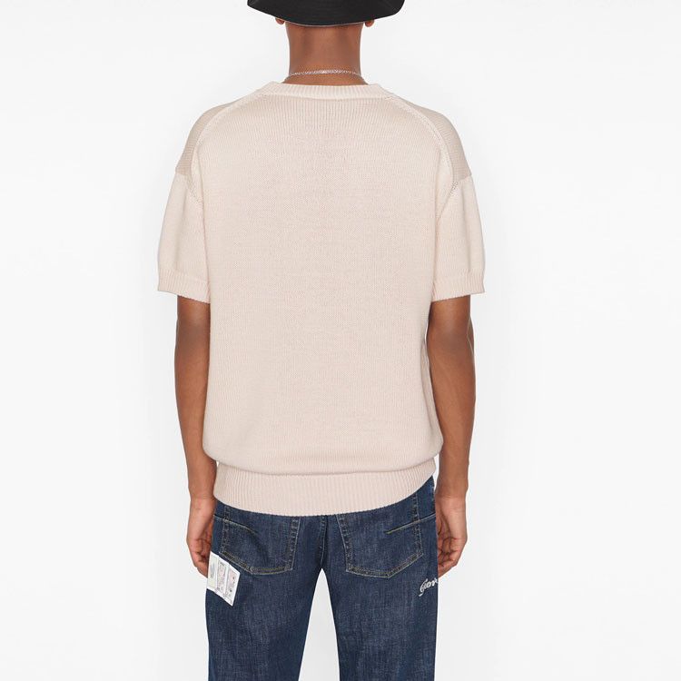 Dior Dior Pink Heart Knit T-Shirt Size S Size US S / EU 44-46 / 1 - 11 Thumbnail