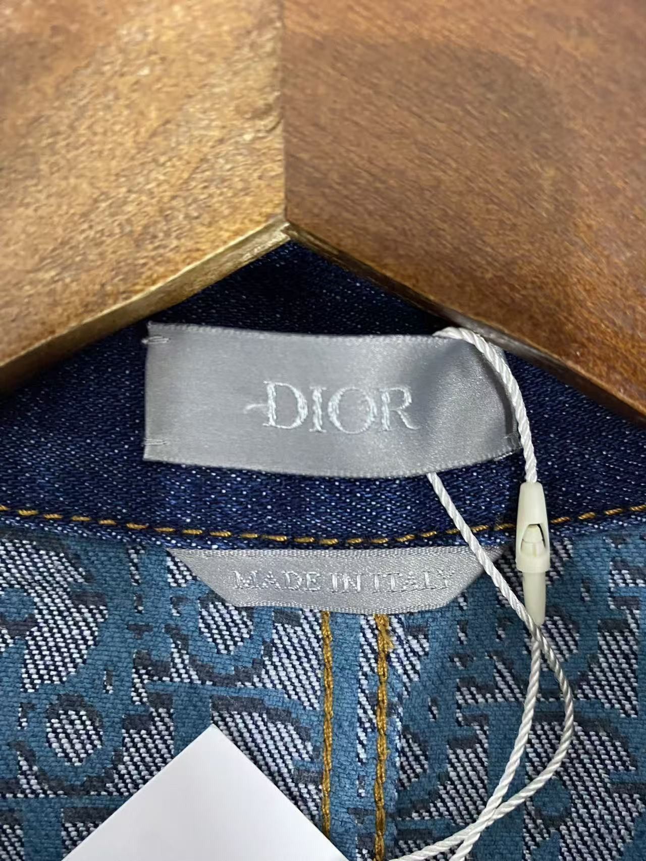 Dior Dior Oblique Denim Shirt Size 50 Size US M / EU 48-50 / 2 - 3 Thumbnail