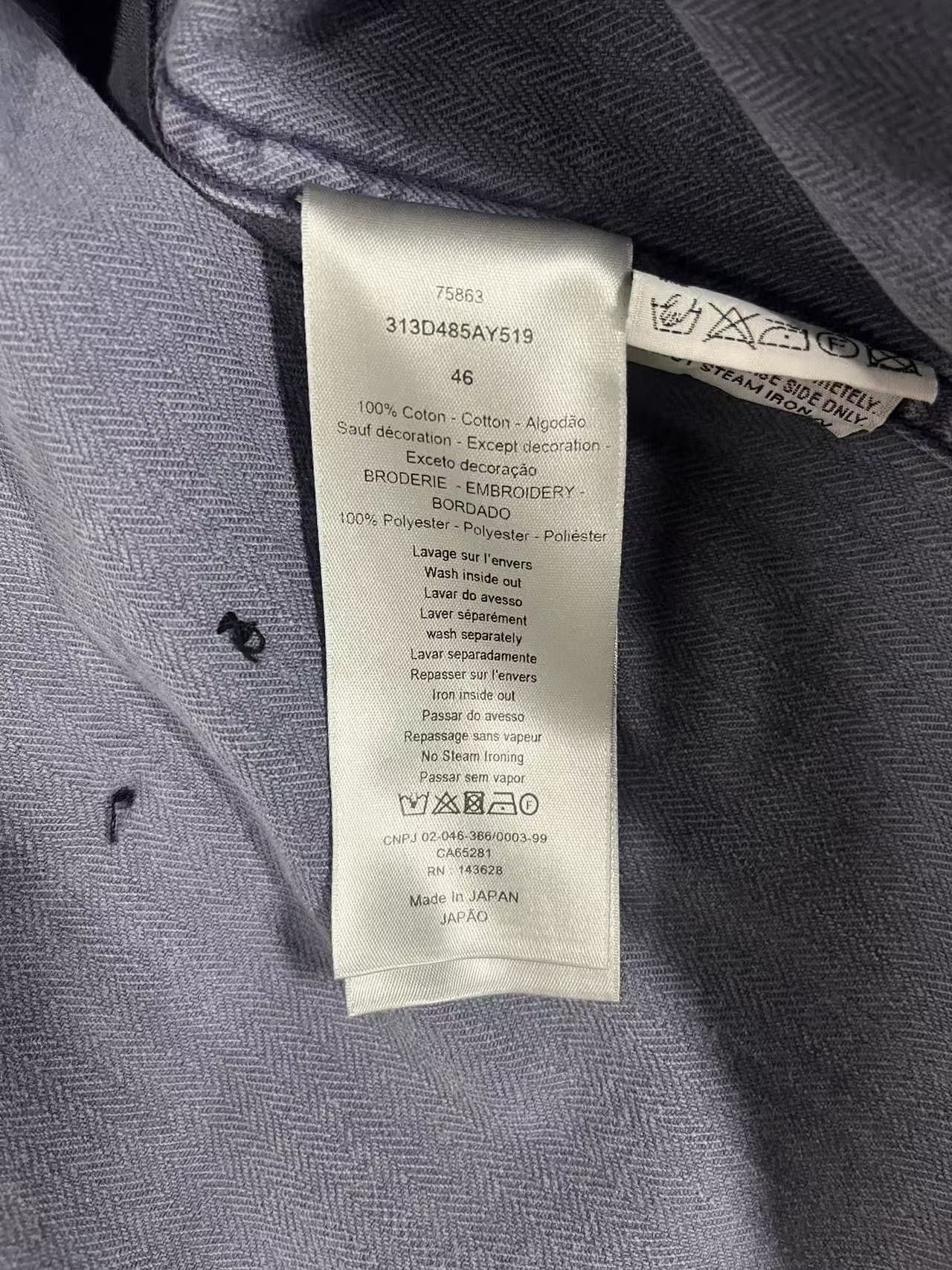 Dior Dior Atelier Contrast Pocket Cotton Jacket Size S Size US S / EU 44-46 / 1 - 4 Thumbnail