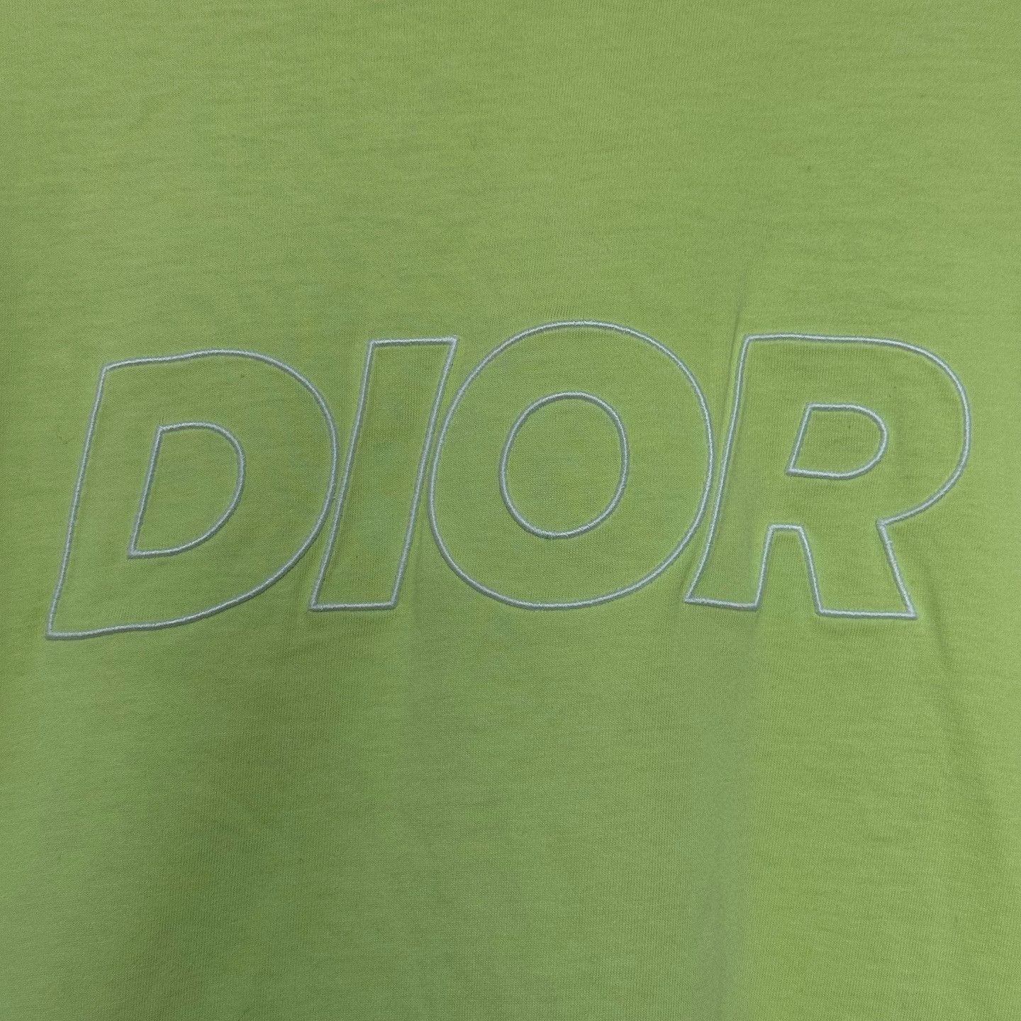 Dior Dior Logo Embroidered T-Shirt Size M Size US M / EU 48-50 / 2 - 5 Thumbnail